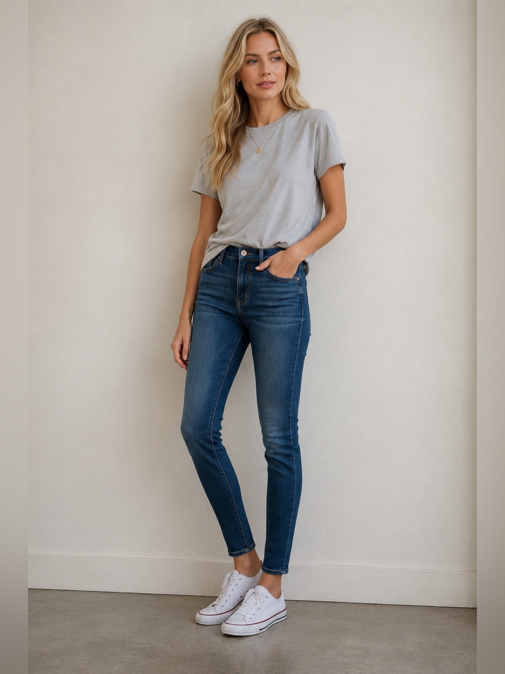 AGOLDE Sophie High Rise Skinny Crop in the wash "Starland" Size 28
